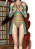 Poser модель Aiko в исторической одежде.