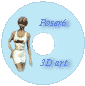 Сd-диск программы 3d анимации и графики. На наклейеке изображена модель девушки. Сделайте заказ и купите его.